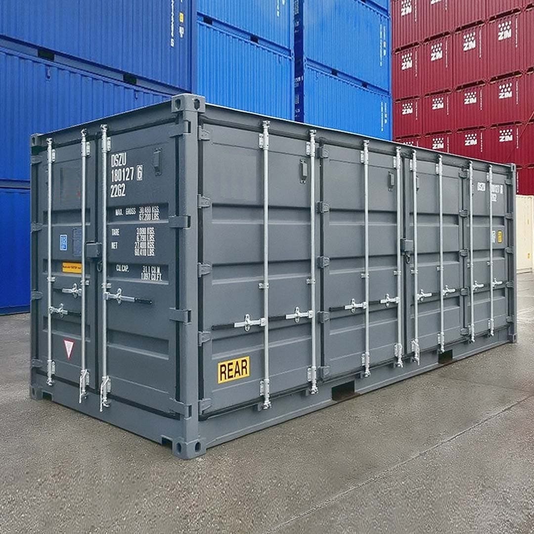 20&rsquo; New (1-trip) &ldquo;Openside&rdquo; Shipping Container - Container Consultants Australia