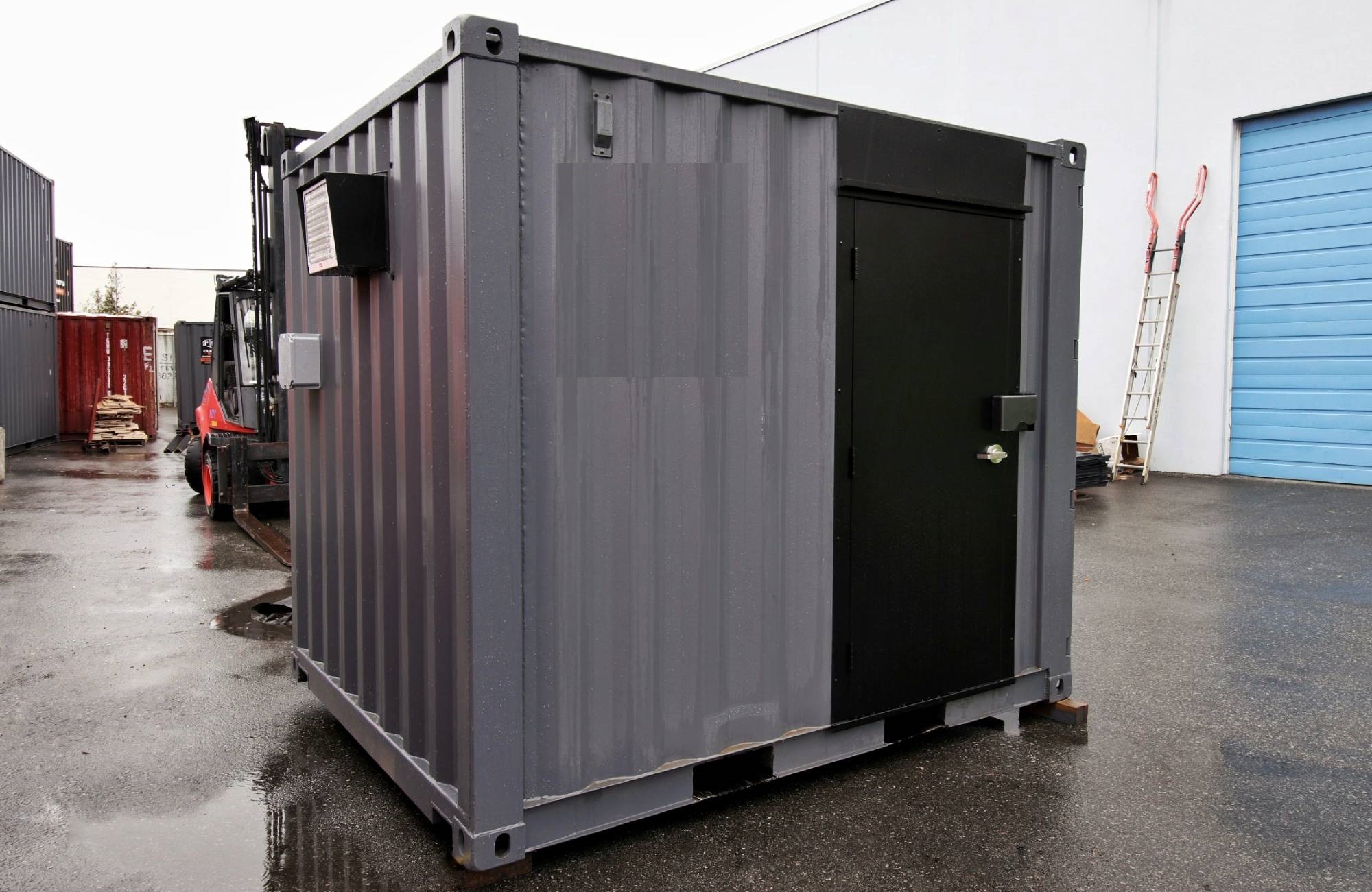 10&rsquo; Office CUBE &ndash; Wood Finished - Container Consultants Australia
