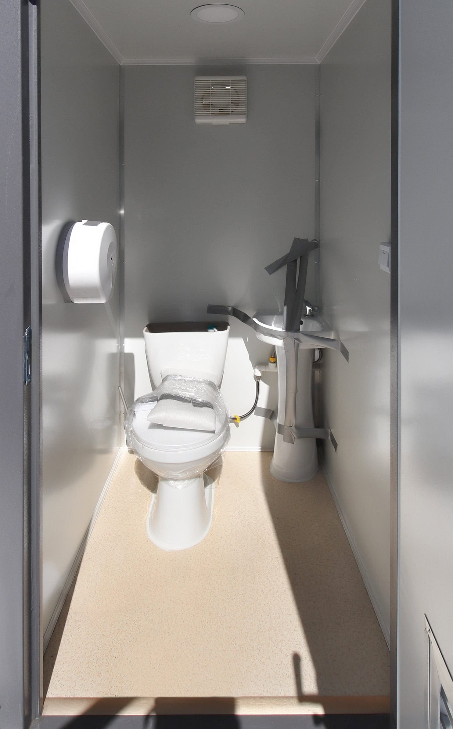 M&B | Double Stall Portable Washroom - Container Consultants Australia