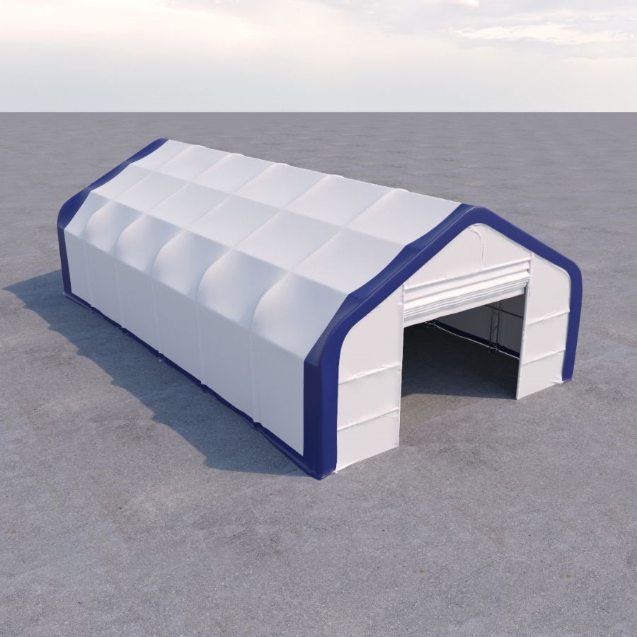 Dual Truss Storage Shelter (30&prime; x 60&prime; x 20&prime;) - Container Consultants Australia