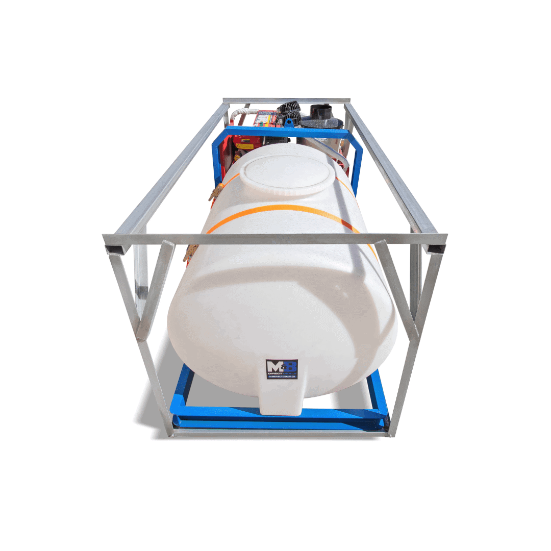 M&B | 4000 PSI Self Contained Hot Water Pressure Washer - Container Consultants Australia