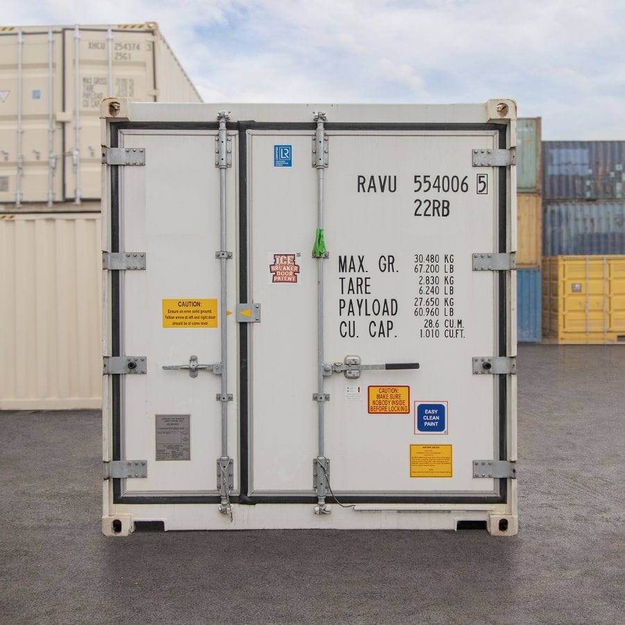20&rsquo; New (1-trip) Refrigerated Container (Working Reefer) - Container Consultants Australia