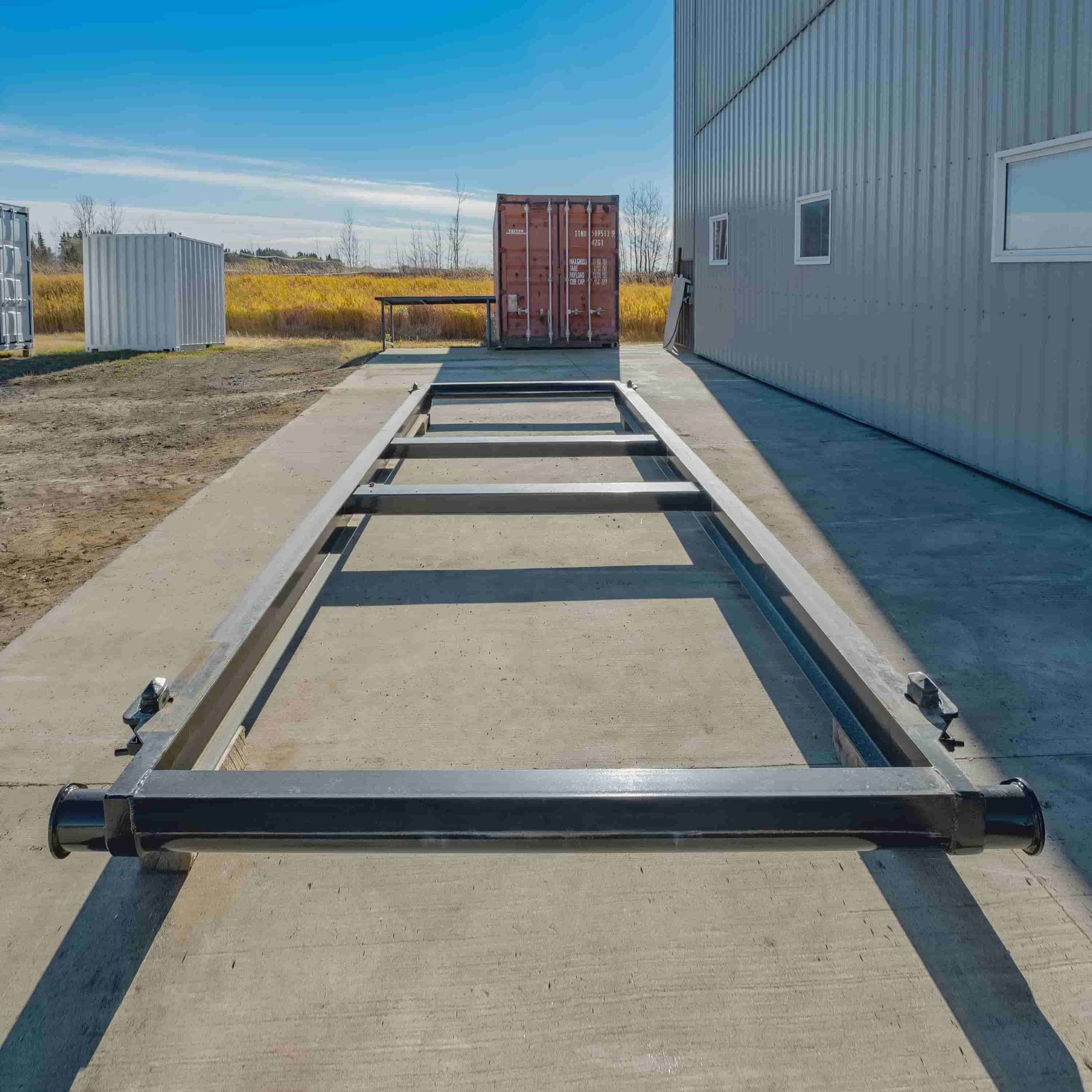 20&rsquo; Skid w/ Twist locks &ldquo;Non Grated&rdquo; - Container Consultants Australia