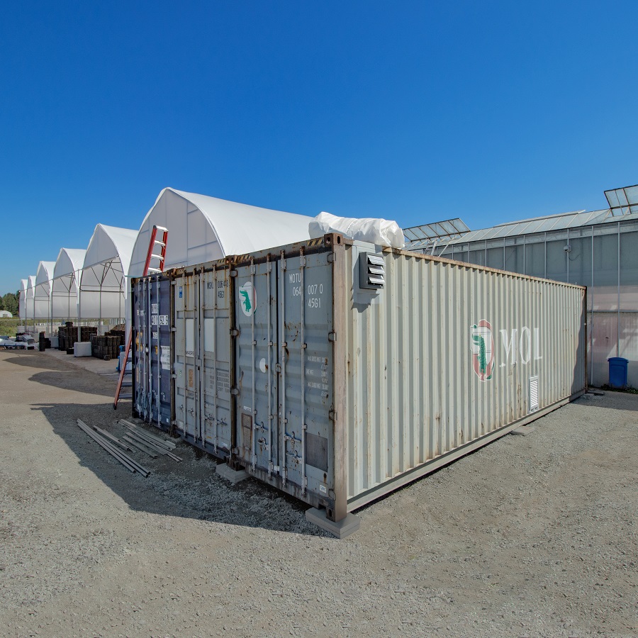 Custom Storage & Processing units for an Organics Company - Container Consultants Australia