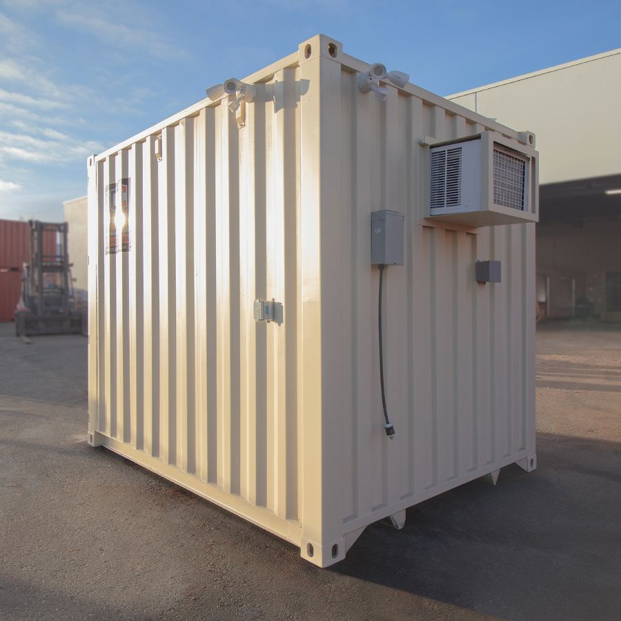 10&prime; Walk in Cooler CUBE - Container Consultants Australia